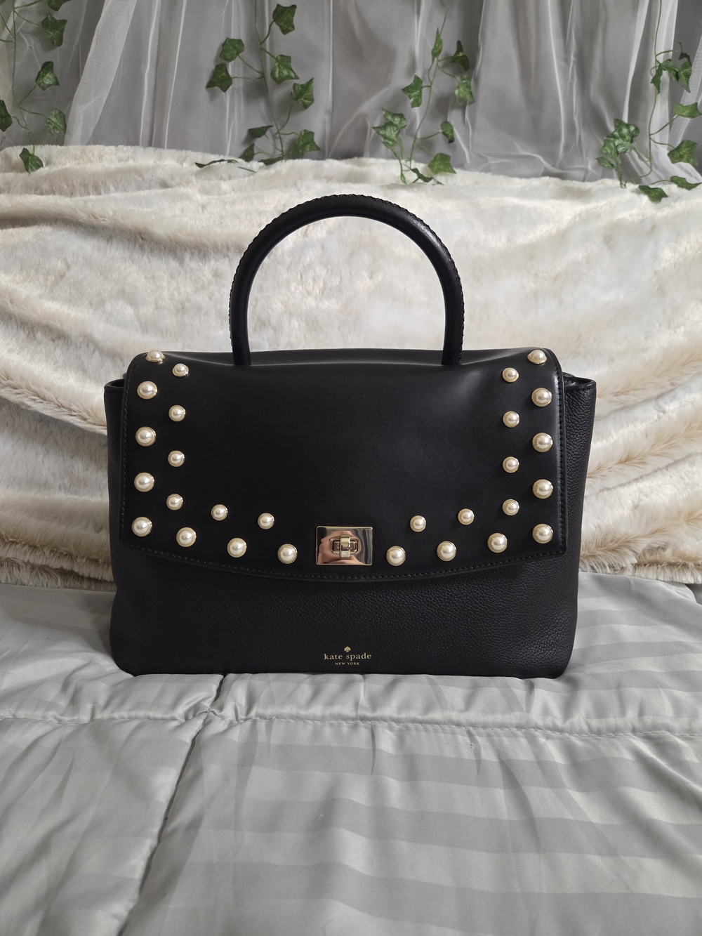 Kate Spade Serrano Place Pearl Dorina Satchel
